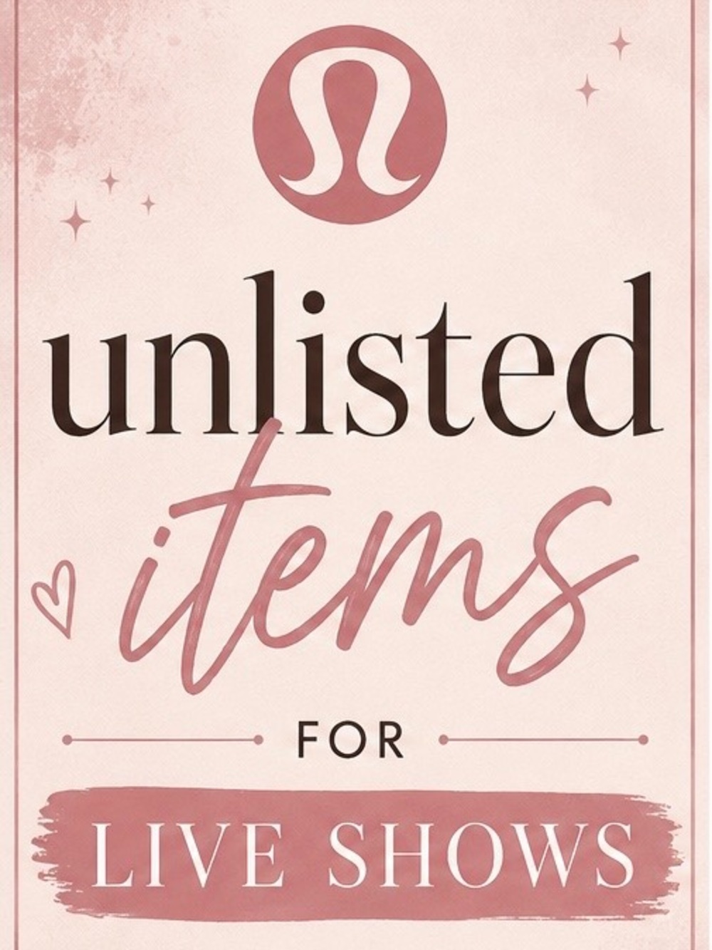 lululemon athletica Graphic Pink Poster Print